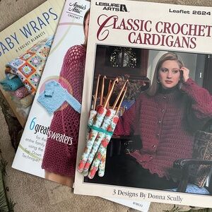 Crochet Books and Hooks